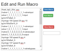 edit run and save laboratory automation macros
